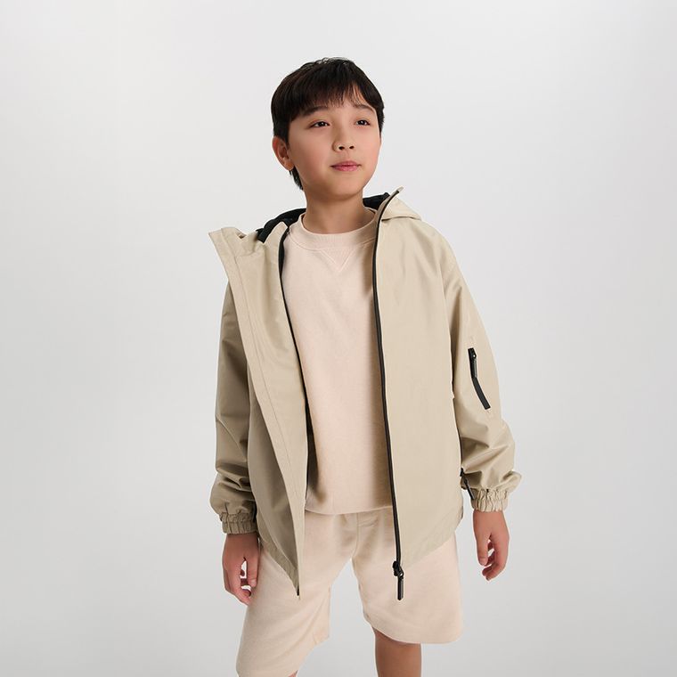 Cool Club, Set pentru baieti, Bluza calduros, Pantaloni scurti, bej