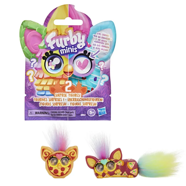 Furby Mini, pachet de 2 figurine surprize, 1 buc.