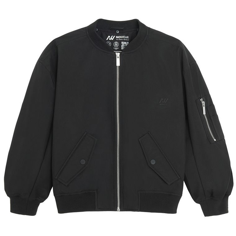 Geaca de tranzitie bomber cu gluga detasabila unisex NOWEAR