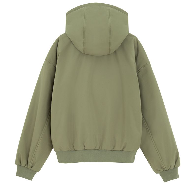 Geaca de tranzitie cu gluga si croiala oversize NOWEAR