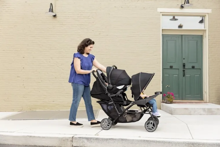 Graco, Stadium Duo, carucior sport dublu, Black Grey