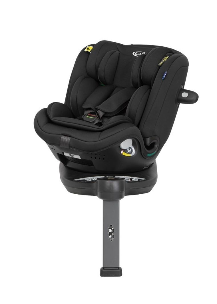 Graco, Turn2Me Grow, I-Size, scaun auto, rotativ 360°, Midnight, 40-105 cm