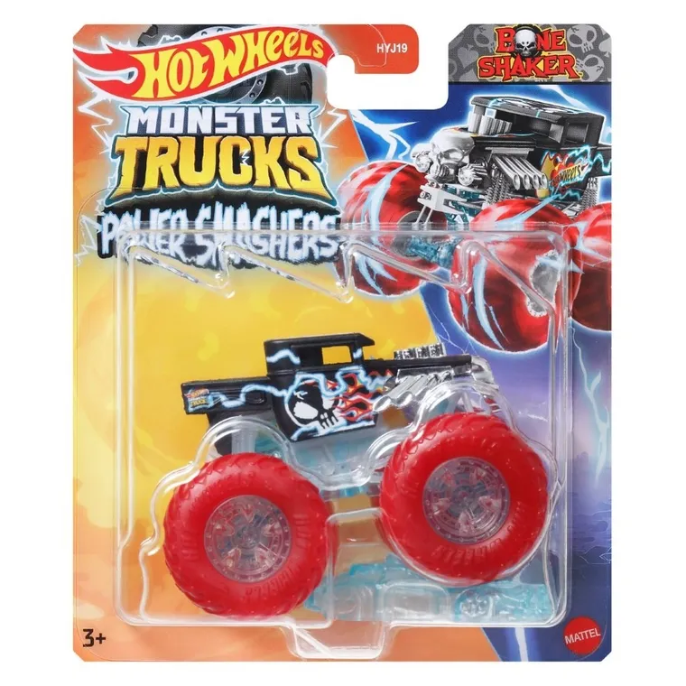 Hot Wheels, Monster Trucks Power Smashers, masina, scara 1:64, 1 buc.