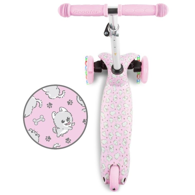 Kidwell, Uno, trotineta cu 3 roti, puppy