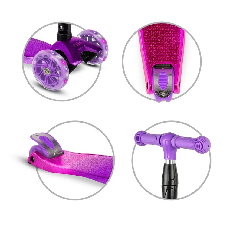 Kidwell, Vento, trotineta cu 3 roti, violet