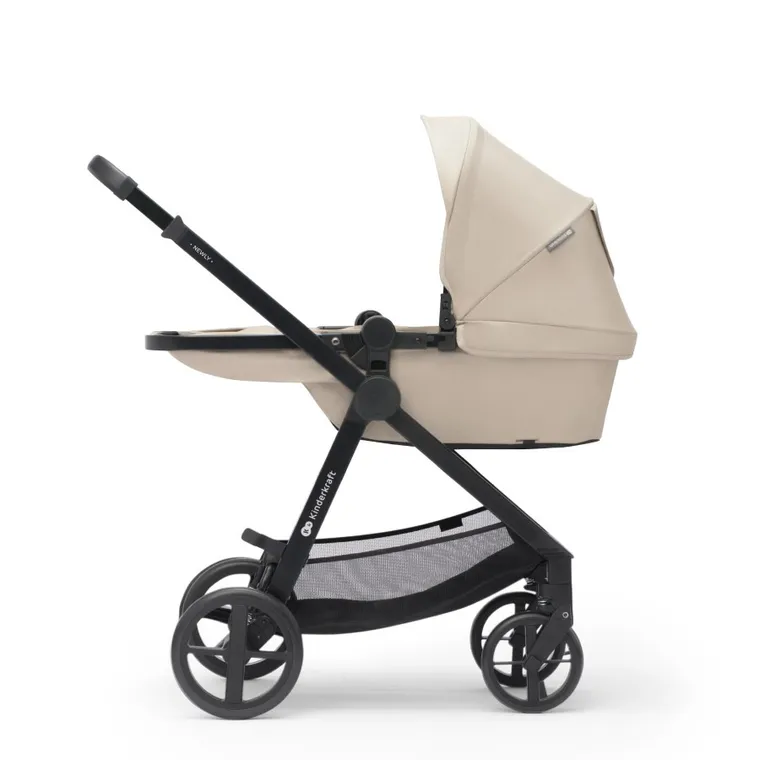 Kinderkraft, Newly 3in1 Mink Pro, carucior multifunctional 3in1, Sand Beige