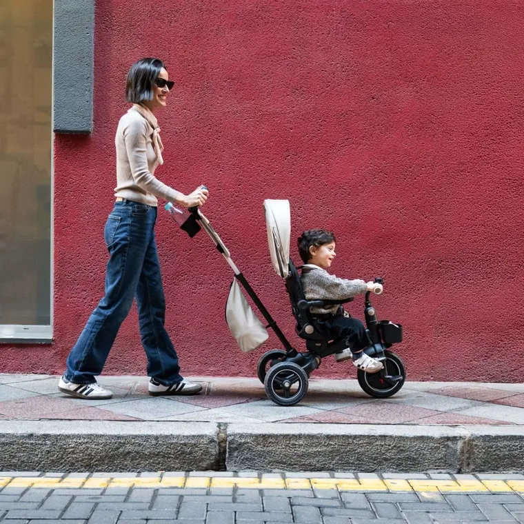 Kinderkraft, Spinstep 2 Plus, tricicleta multifunctionala 6in1, verde