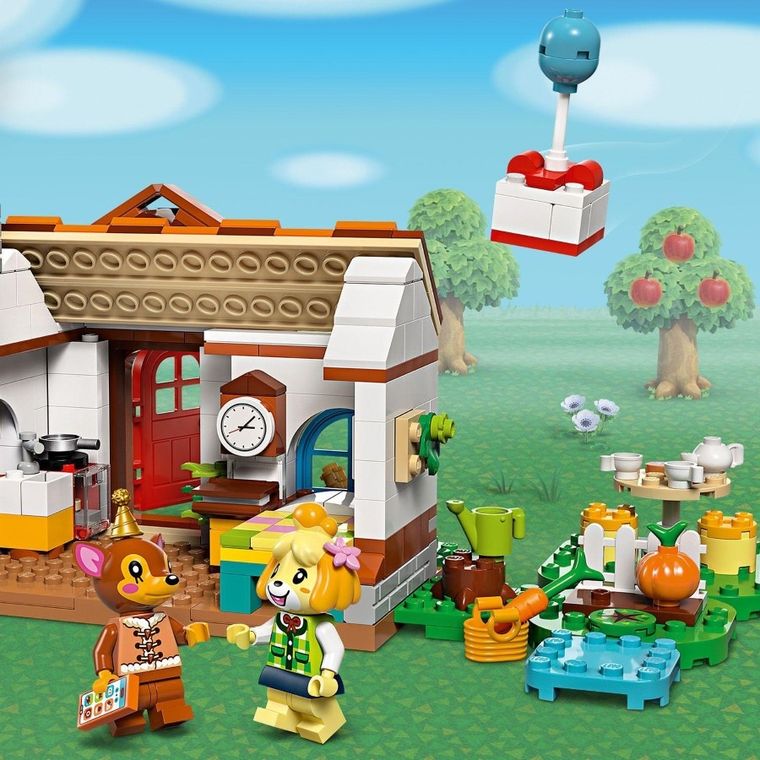 LEGO Animal Crossing, Isabelle vine in vizita, 77049