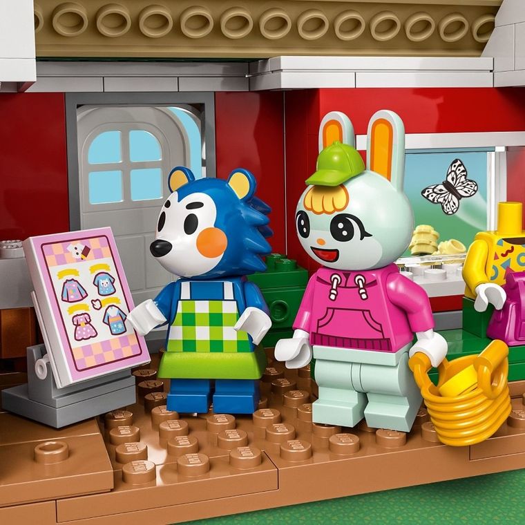 LEGO Animal Crossing, Magazinul de haine detinut de Able Sisters, 77055