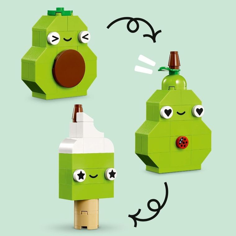 LEGO Classic, Prieteni alimentari creativi, 11039