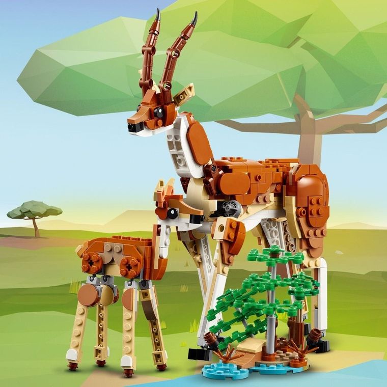 LEGO Creator, Animale salbatice din safari, 31150
