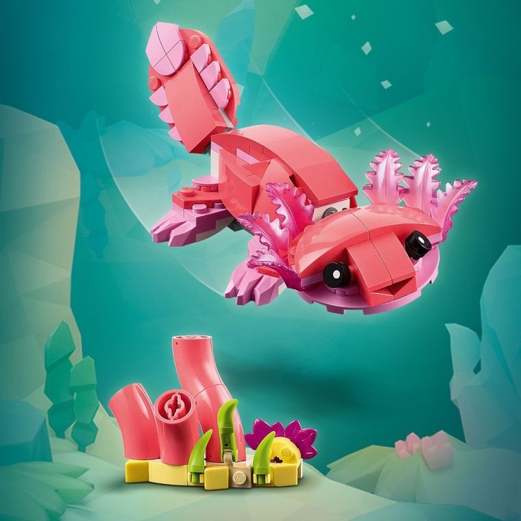 LEGO Creator, Animale salbatice: Flamingo roz, 31170
