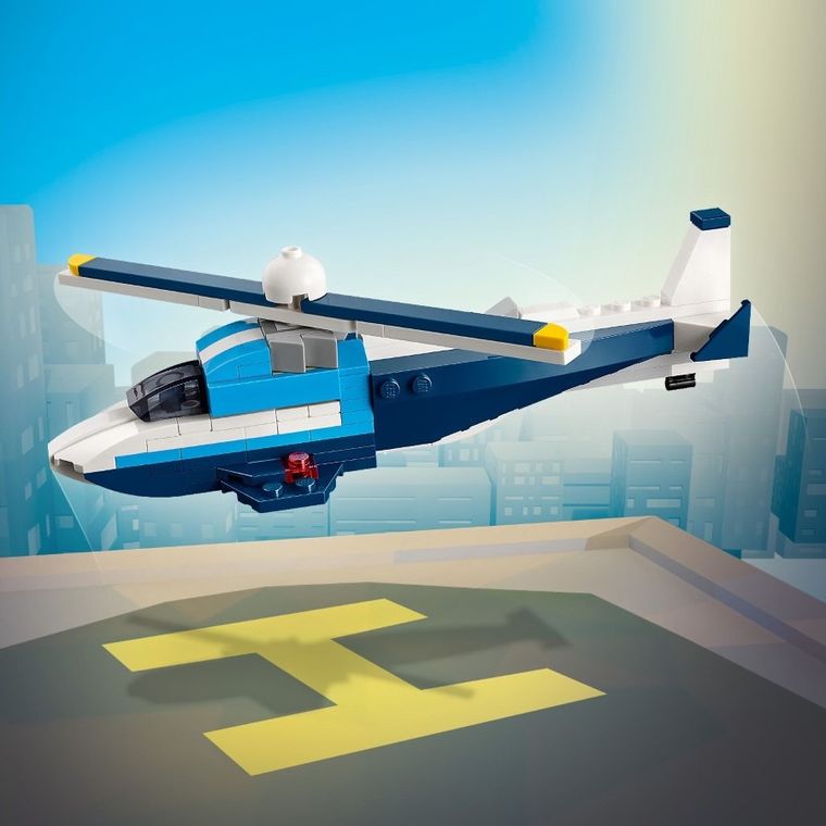 LEGO Creator, Aparat de zbor: Avion de curse, 31160