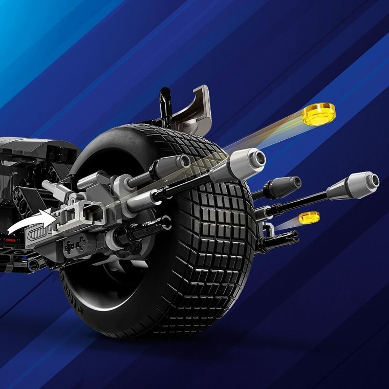LEGO DC Batman, Figurina de constructie Batman si motocicleta Bat-Pod, 76273