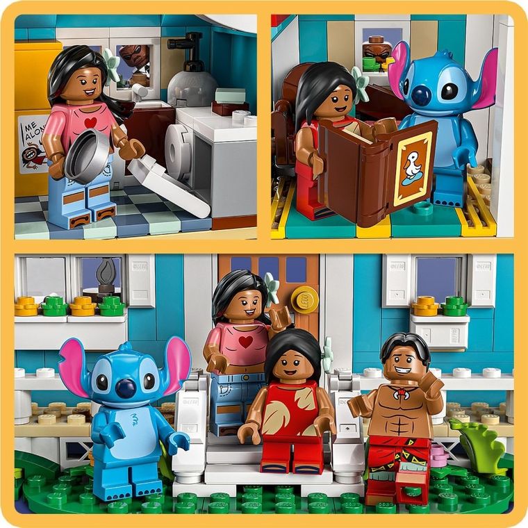 LEGO Disney, Casa de pe plaja a lui Lilo si Stitch, 43268