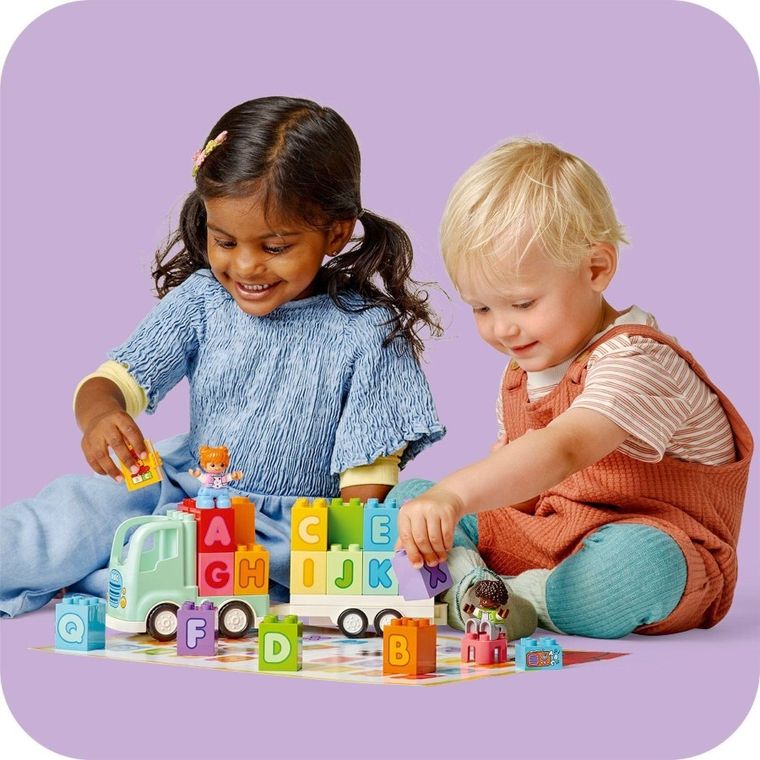 LEGO DUPLO, Camion cu alfabet, 10421