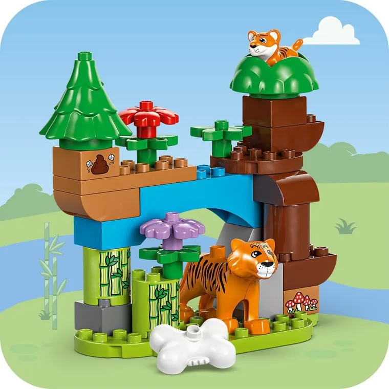 LEGO DUPLO, Familii de animale salbatice 3 in 1, 10446