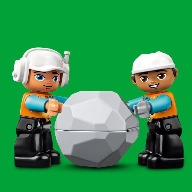 LEGO DUPLO Town, Camion si excavator pe senile, 10931