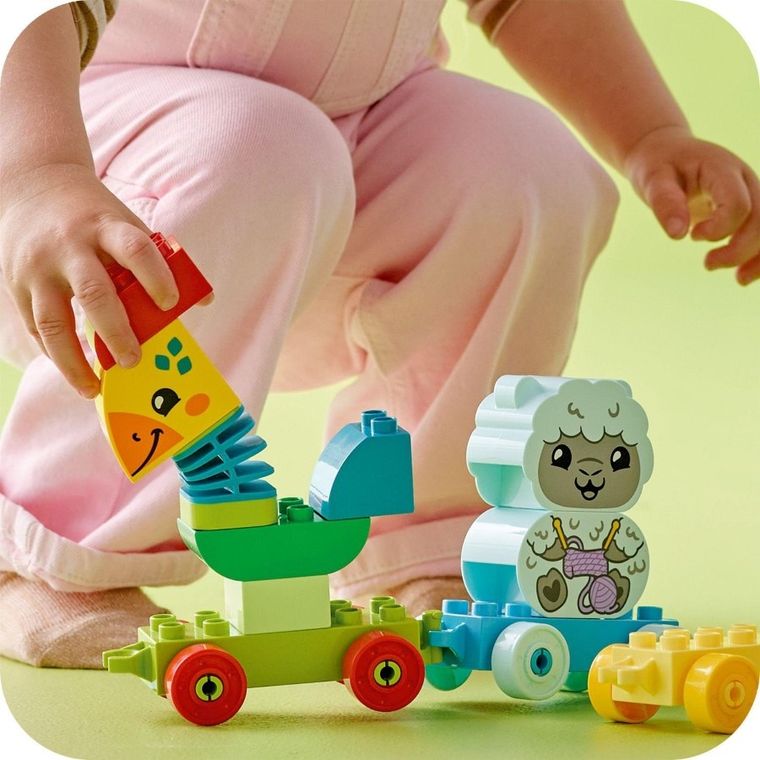 LEGO DUPLO, Tren cu animale, 10412