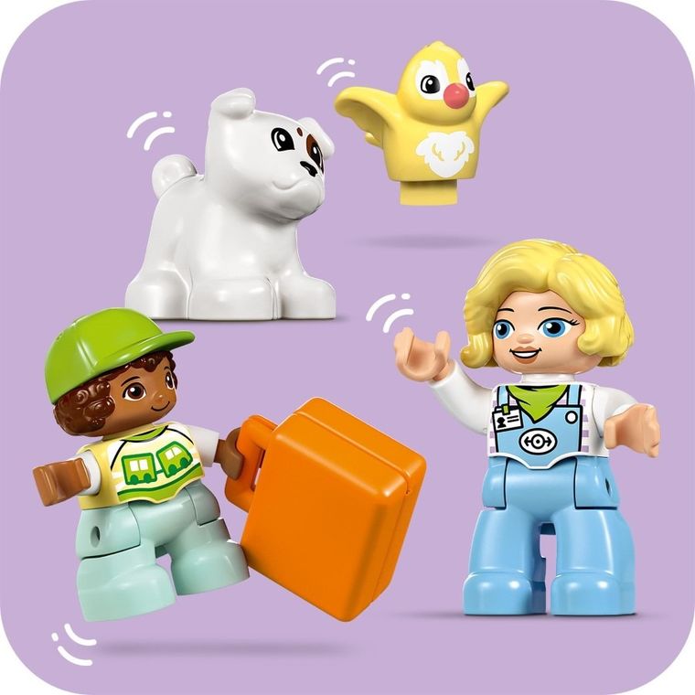 LEGO DUPLO, Tren de aventura interactiv, 10427