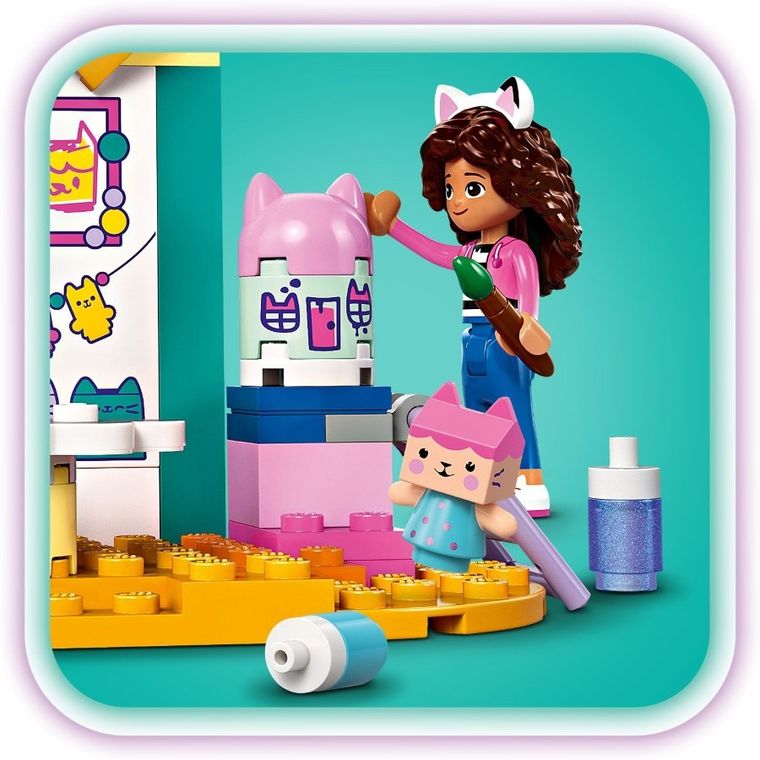 LEGO Gabby's Dollhouse, Creatii mestesugite cu Bebe Cutiuta, 10795