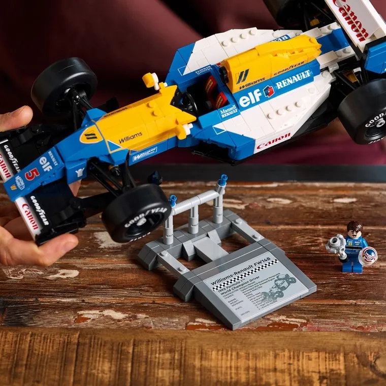 LEGO Icons, Williams Racing FW14B si Nigel Mansell, 10353