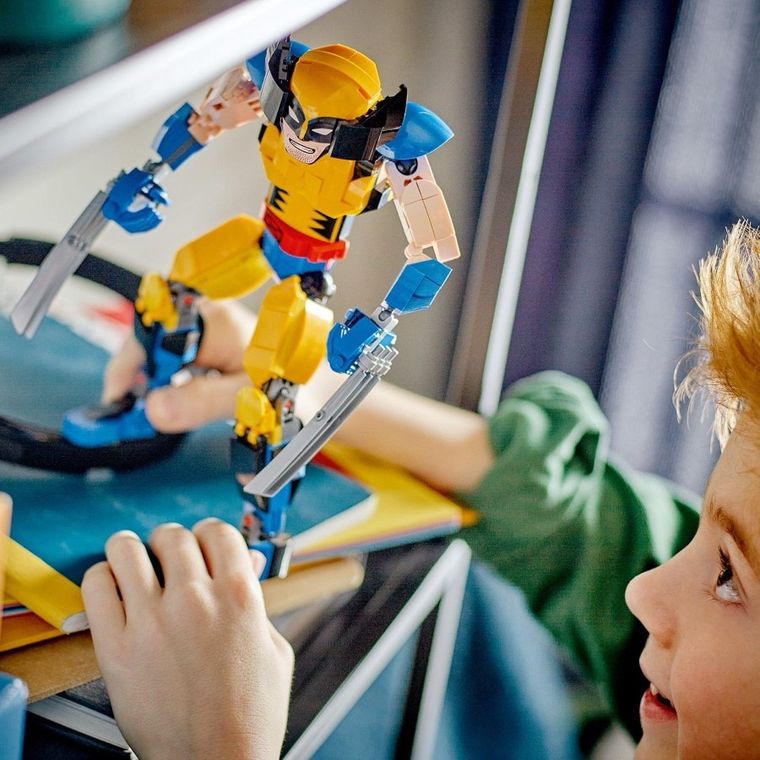 LEGO Marvel, Figurina de constructie Wolverine, 76257