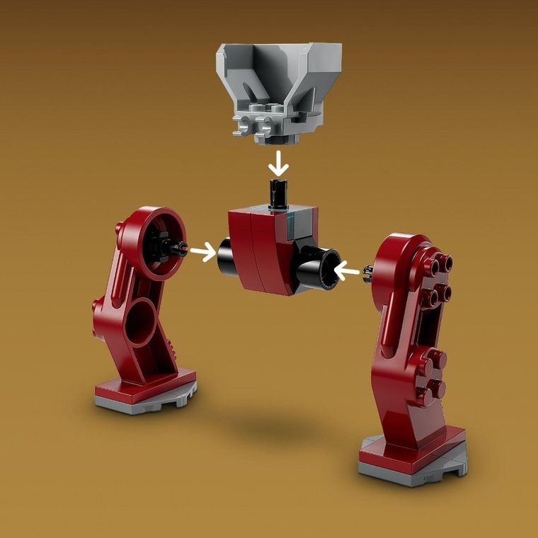 LEGO Marvel, Iron Man Hulkbuster vs Thanos, 76263