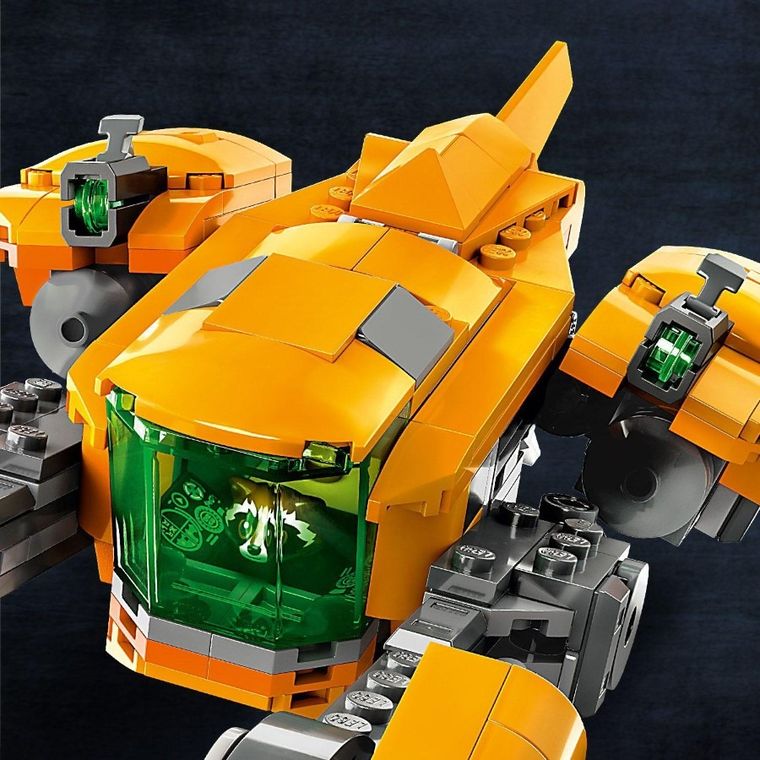 LEGO Marvel, Nava lui Baby Rocket, 76254