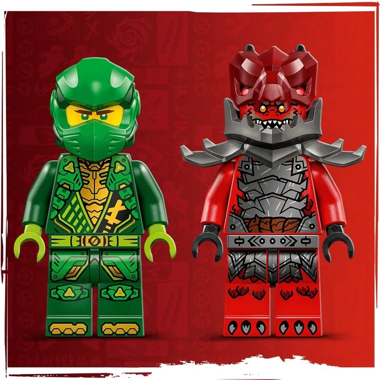 LEGO NINJAGO, Masina de curse cu motor cu arc a lui Lloyd, 71828