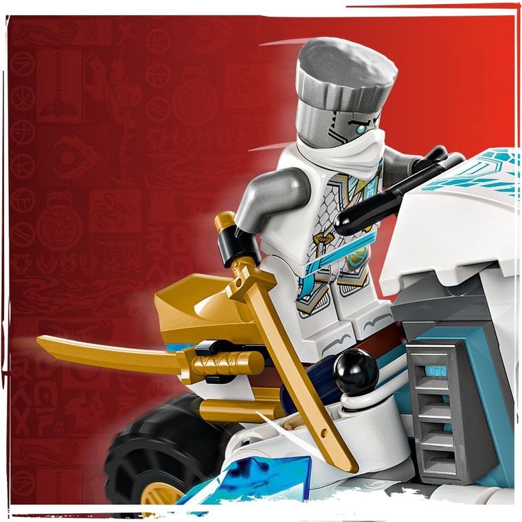 LEGO Ninjago, Motocicleta de gheata a lui Zane, 71816 - smyk.ro