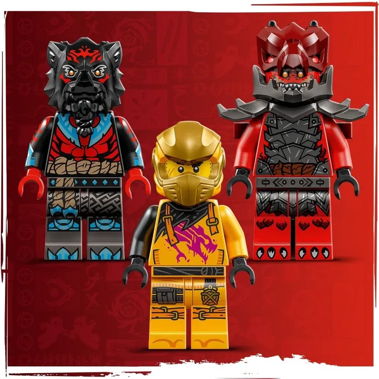LEGO NINJAGO, Superavionul cu reactie al lui Ras si Arin, 71833