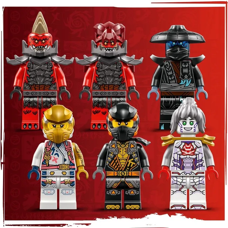 LEGO NINJAGO, Ultrarobotul combinat al lui Zane, 71834