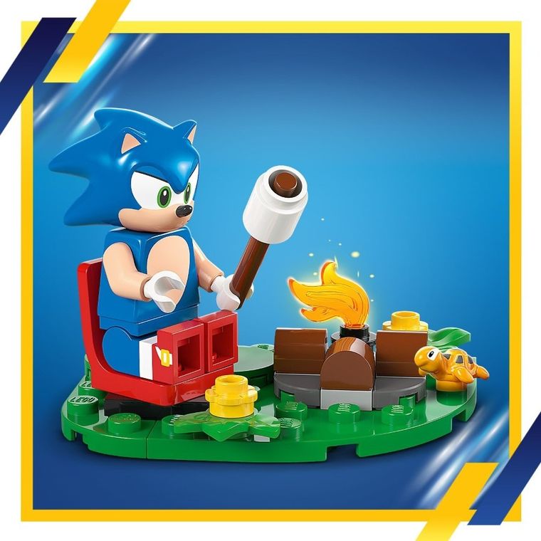 LEGO Sonic The Hedgehog, Infruntare la focul de tabara al lui Sonic, 77001