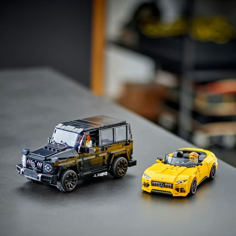 LEGO Speed Champions, Mercedes-AMG G 63 si Mercedes-AMG SL 63, 76924