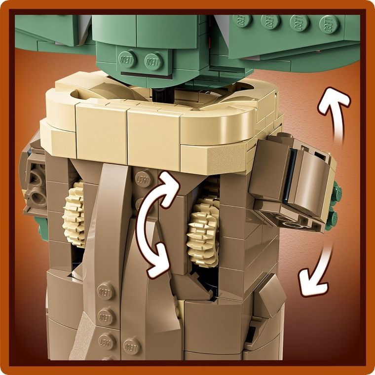 LEGO Star Wars, Grogu cu landoul planor, 75403