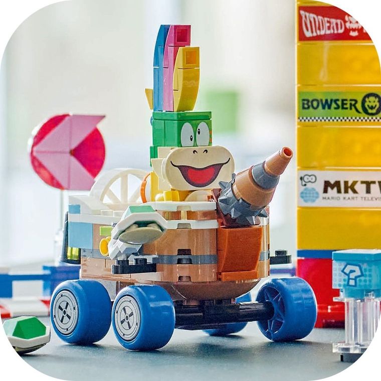 LEGO Super Mario, Mario Kart - Set Baby Peach si Grand Prix, 72036