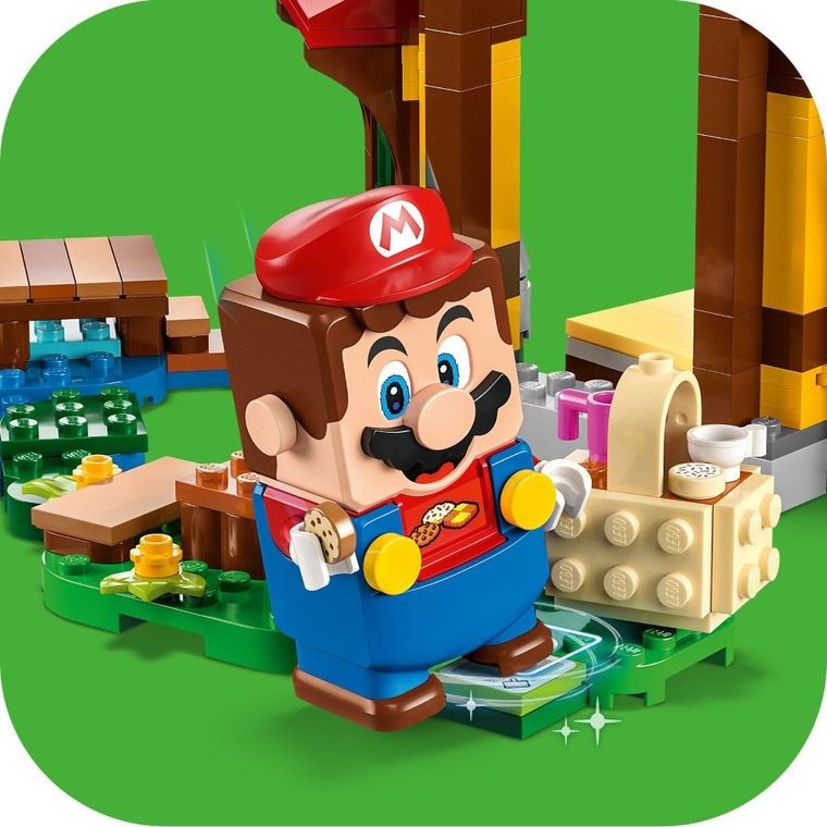 LEGO Super Mario, Set de extindere Picnic la casa lui Mario, 71422