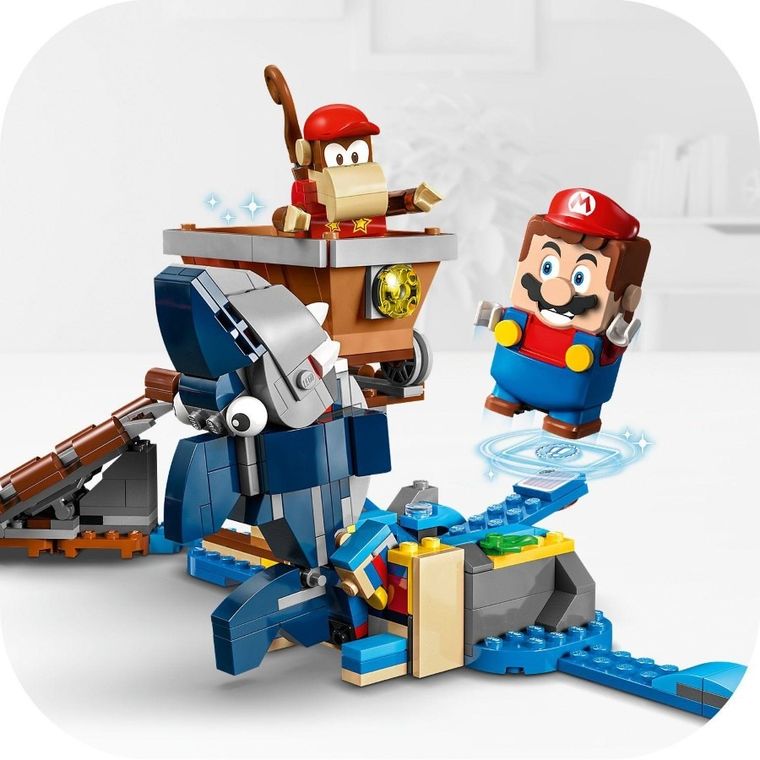 LEGO Super Mario, Set de extindere Plimbarea cu vagonetul minier a lui Diddy Kong, 71425