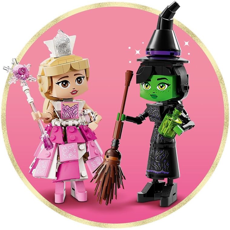 LEGO Wicked, Figurinele Elphaba si Glinda, 75682