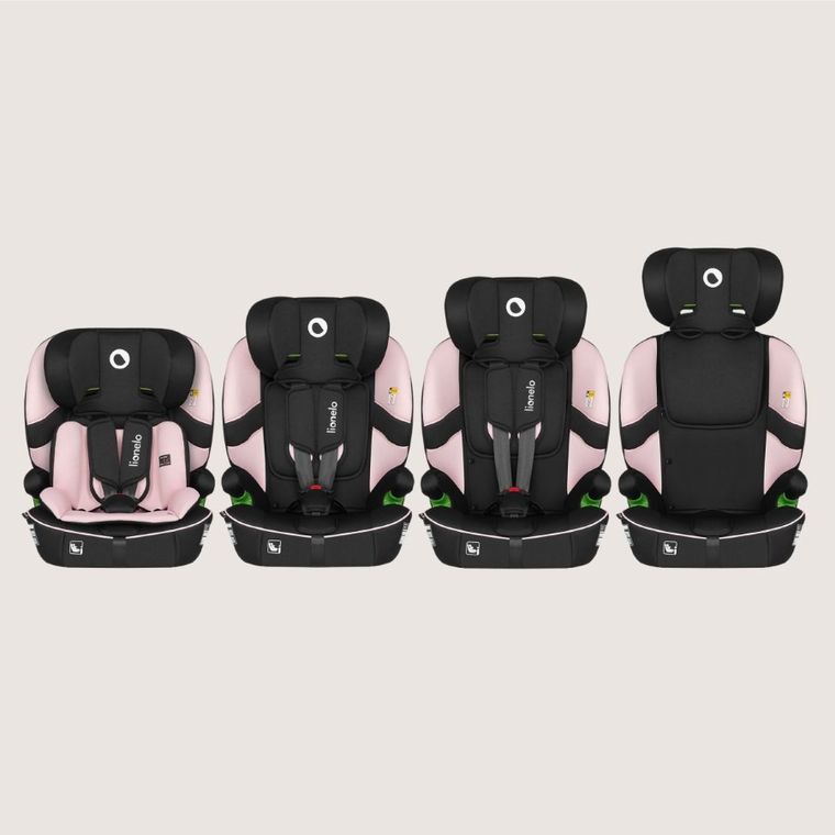Lionelo, Billy, scaun auto, i-Size, Pink Baby, 76-150 cm