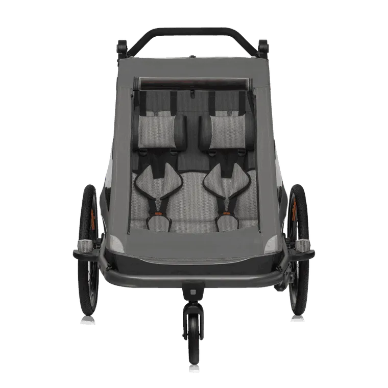 Lionelo, Cama, remorca bicicleta, Grey Graphite