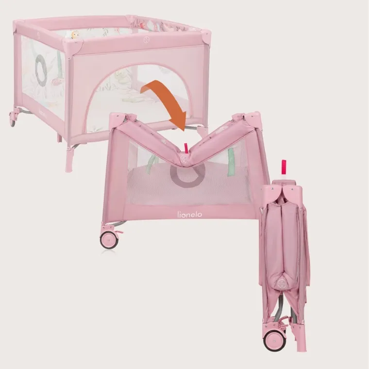 Lionelo, Mille Plus, parcul de joaca pentru copii, Pink