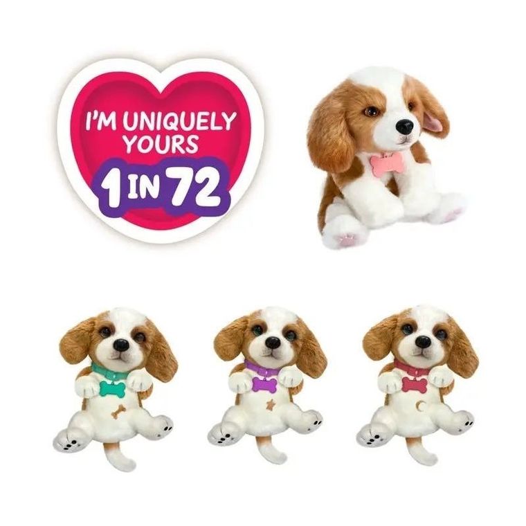 Little Live Pets, Catelusul meu adevarat, catel si cusca de transport, jucarie de plus interactiva