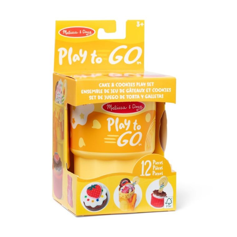 Melissa & Doug, Cofetarie portabila, set de calatorie