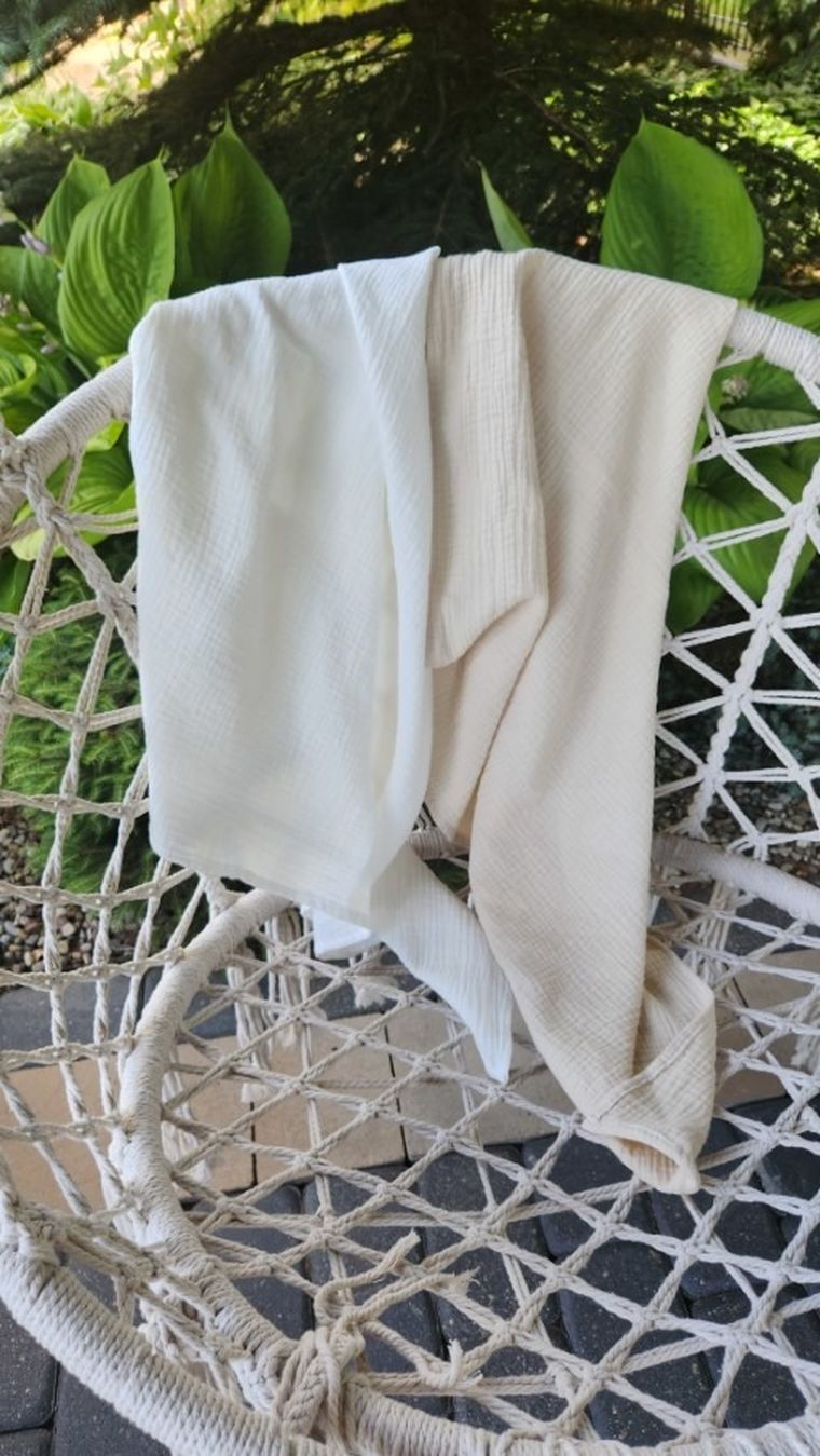 MimiNu, scutece din muselina, 80-80 cm, 2 buc.