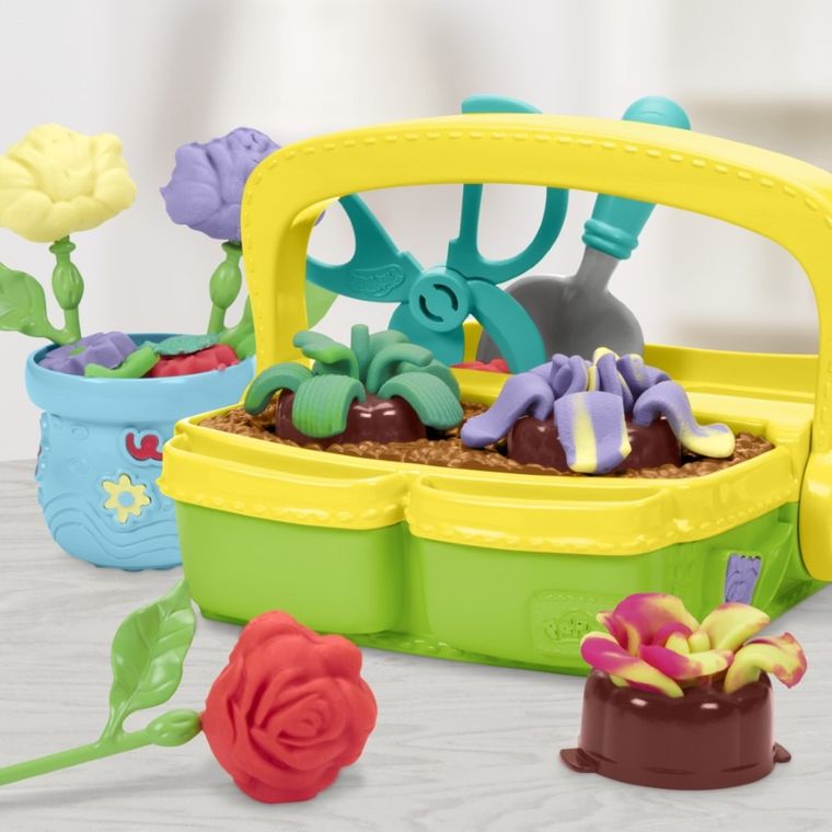 Play-Doh, Blooming Flowers, set creativ cu plastilina