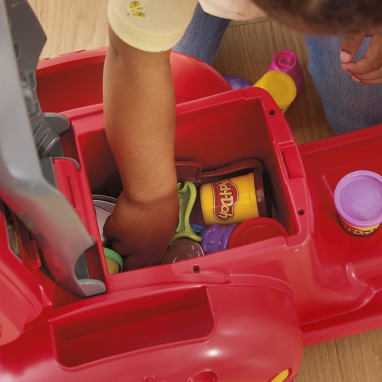 Play-Doh, Pizza delivery scooter, set creativ cu plastilina