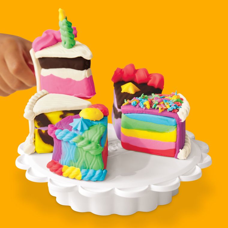 Play-Doh, Super Slice Cake Playset, set creativ