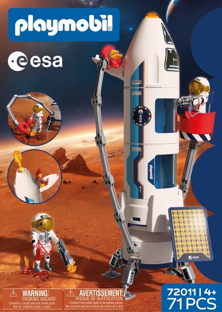 Playmobil, Space, Racheta de cercetare ESA pentru Marte, 72011